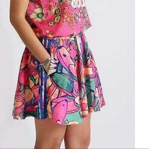 SOLD***ADIDAS x FARM BANANAS Flared SKIRT small